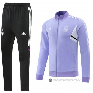 Chandal de Chaqueta del Real Madrid 22-23 Purpura
