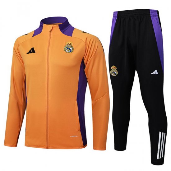 Chandal de Chaqueta del Real Madrid 24-25 Naranja - Haga un click en la imagen para cerrar