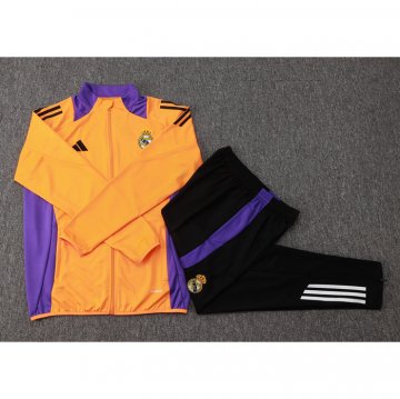 Chandal de Chaqueta del Real Madrid 24-25 Naranja