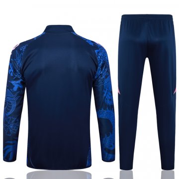 Chandal de Chaqueta del Real Madrid Dragon Nino 24-25 Azul