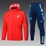 Chandal de Rompevientos del Arsenal 24-25 Rojo