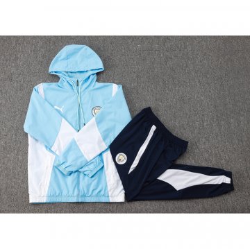 Chandal de Rompevientos del Manchester City 24-25 Azul