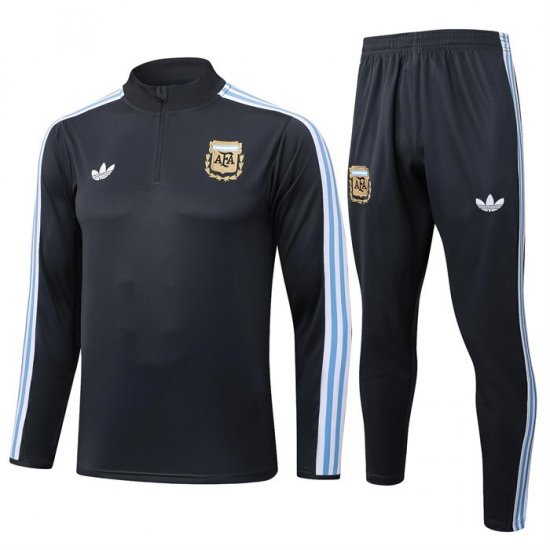 Chandal de Sudadera del Argentina 25-26 Gris - Haga un click en la imagen para cerrar