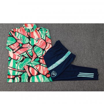 Chandal de Sudadera del Arsenal Nino 24-25 Rojo Verde