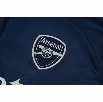 Chandal de Sudadera del Arsenal Nino 25-26 Azul Gris