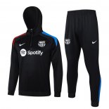 Chandal de Sudadera del Barcelona 2024-25 Negro