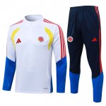 Chandal de Sudadera del Colombia 26-27 Blanco