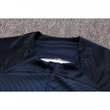 Chandal de Sudadera del Francia Nino 22-23 Azul Oscuro