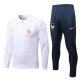 Chandal de Sudadera del Francia Nino 22-23 Blanco