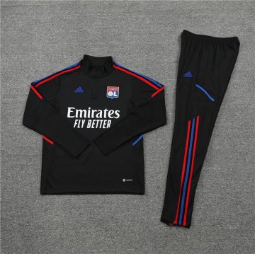 Chandal de Sudadera del Lyon 22-23 Negro