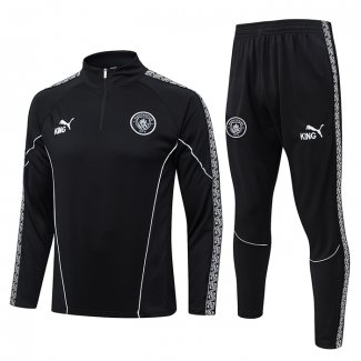Chandal de Sudadera del Manchester City 25-26 Negro