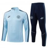 Chandal de Sudadera del Manchester City 25-26 Azul