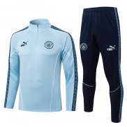 Chandal de Sudadera del Manchester City 25-26 Azul