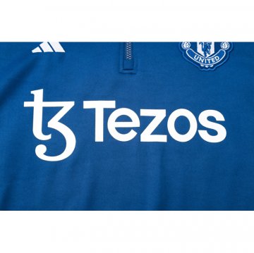 Chandal de Sudadera del Manchester United 2023-24 Azul