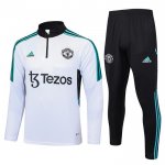 Chandal de Sudadera del Manchester United 2023-24 Blanco