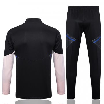 Chandal de Sudadera del Manchester United 22-23 Negro y Rosa