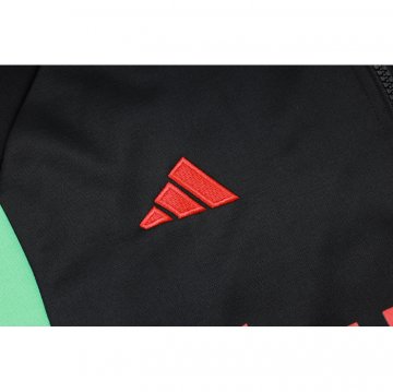 Chandal de Sudadera del Manchester United 23-24 Negro y Rojo