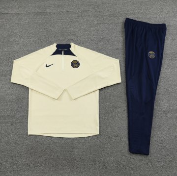 Chandal de Sudadera del Paris Saint-Germain 2023-24 Amarillo
