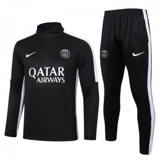 Chandal de Sudadera del Paris Saint-Germain 2023-24 Negro