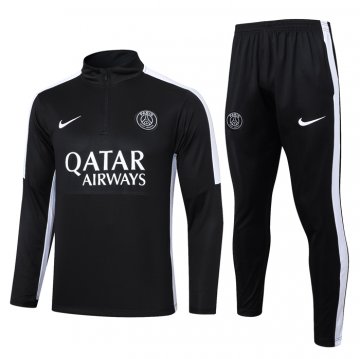 Chandal de Sudadera del Paris Saint-Germain 2023-24 Negro