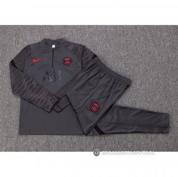 Chandal de Sudadera del Paris Saint-Germain 22-23 Gris