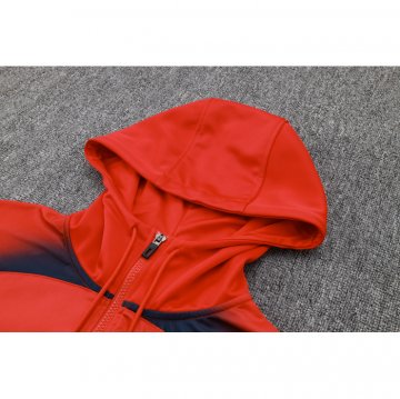 Chandal de Sudadera del Paris Saint-Germain 23-24 Rojo y Azul