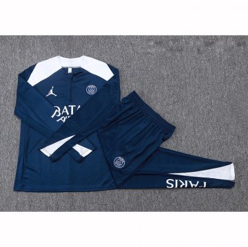 Chandal de Sudadera del Paris Saint-Germain 25-26 Azul Blanco