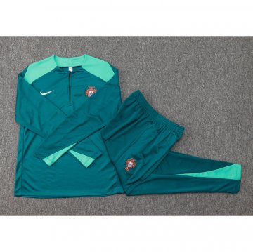 Chandal de Sudadera del Portugal 24-25 Verde