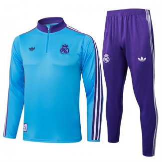 Chandal de Sudadera del Real Madrid 25-26 Azul