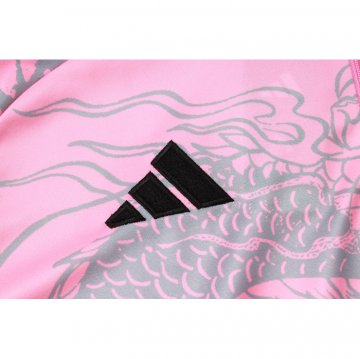 Chandal de Sudadera del Real Madrid Dragon 24-25 Rosa