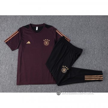 Chandal del Alemania Manga Corta 22-23 Marron