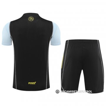 Chandal del Argelia Manga Corta 23-24 Negro - Pantalon Corto