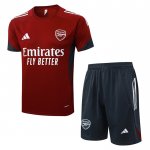 Chandal del Arsenal Manga Corta 25-26 Rojo - Pantalon Corto