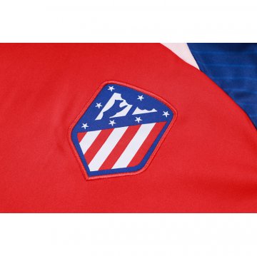 Chandal del Atletico Madrid Manga Corta 23-24 Rojo - Pantalon Corto