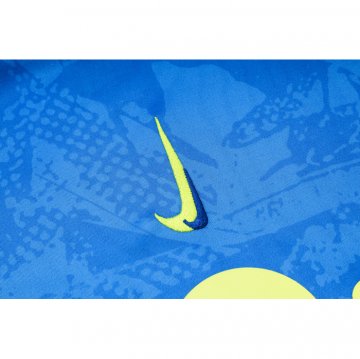 Chandal del Barcelona Manga Corta 2024-2025 Azul - Pantalon Corto