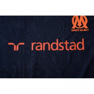 Chandal del Olympique Marsella Manga Corta 2024-25 Azul - Pantalon Corto