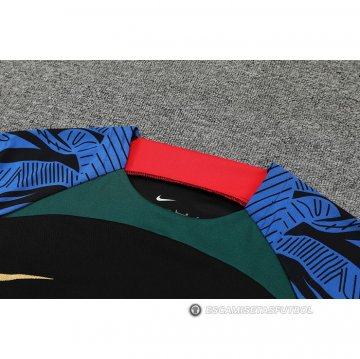 Chandal del Portugal Manga Corta 2022-23 Negro - Pantalon Corto