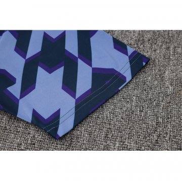 Chandal del Real Madrid Manga Corta 24-25 Negro y Gris - Pantalon Corto