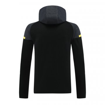 Chaqueta con Capucha del Borussia Dortmund 24-25 Negro