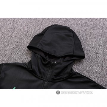 Chaqueta con Capucha del Brasil 22-23 Negro
