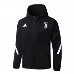 Chaqueta con Capucha del Juventus 25-26 Negro