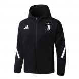 Chaqueta con Capucha del Juventus 25-26 Negro