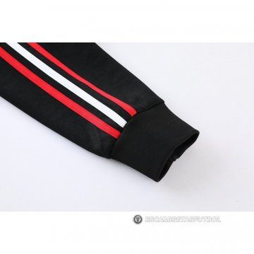 Chaqueta con Capucha del Manchester United 22-23 Negro