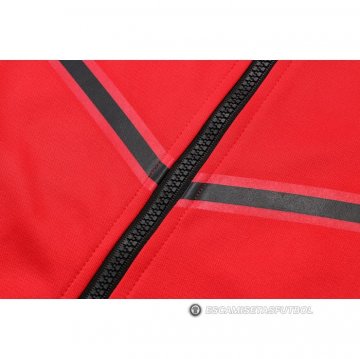 Chaqueta con Capucha del Paris Saint-Germain 22-23 Rojo