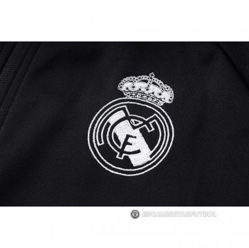 Chaqueta con Capucha del Real Madrid 22-23 Negro