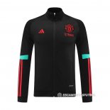 Chaqueta del Manchester United 2023-24 Negro