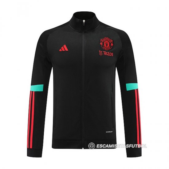 Chaqueta del Manchester United 2023-24 Negro - Haga un click en la imagen para cerrar