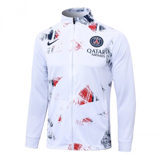 Chaqueta del Paris Saint-Germain 2024-25 Blanco - Haga un click en la imagen para cerrar