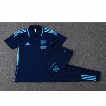 Conjunto Polo del Arsenal 2025-26 Azul
