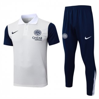 Conjunto Polo del Inter Milan 25-26 Blanco